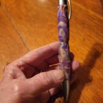 Aroma Therapy in Purple Swirl Acrylic Aroma Therapy in Purple Swirl Acrylic